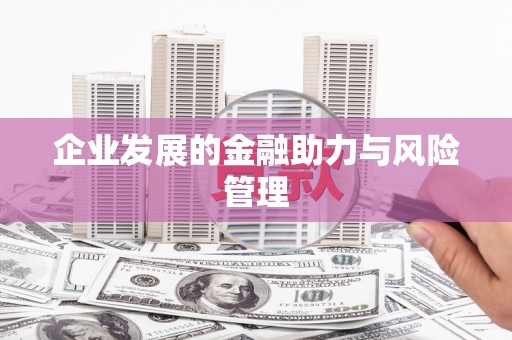 威远企业发展的金融助力与风险管理