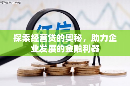 威远探索经营贷的奥秘，助力企业发展的金融利器