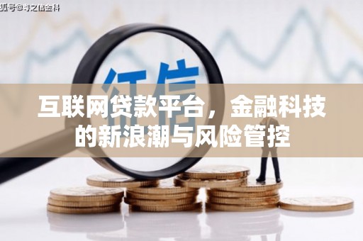 威远互联网贷款平台，金融科技的新浪潮与风险管控